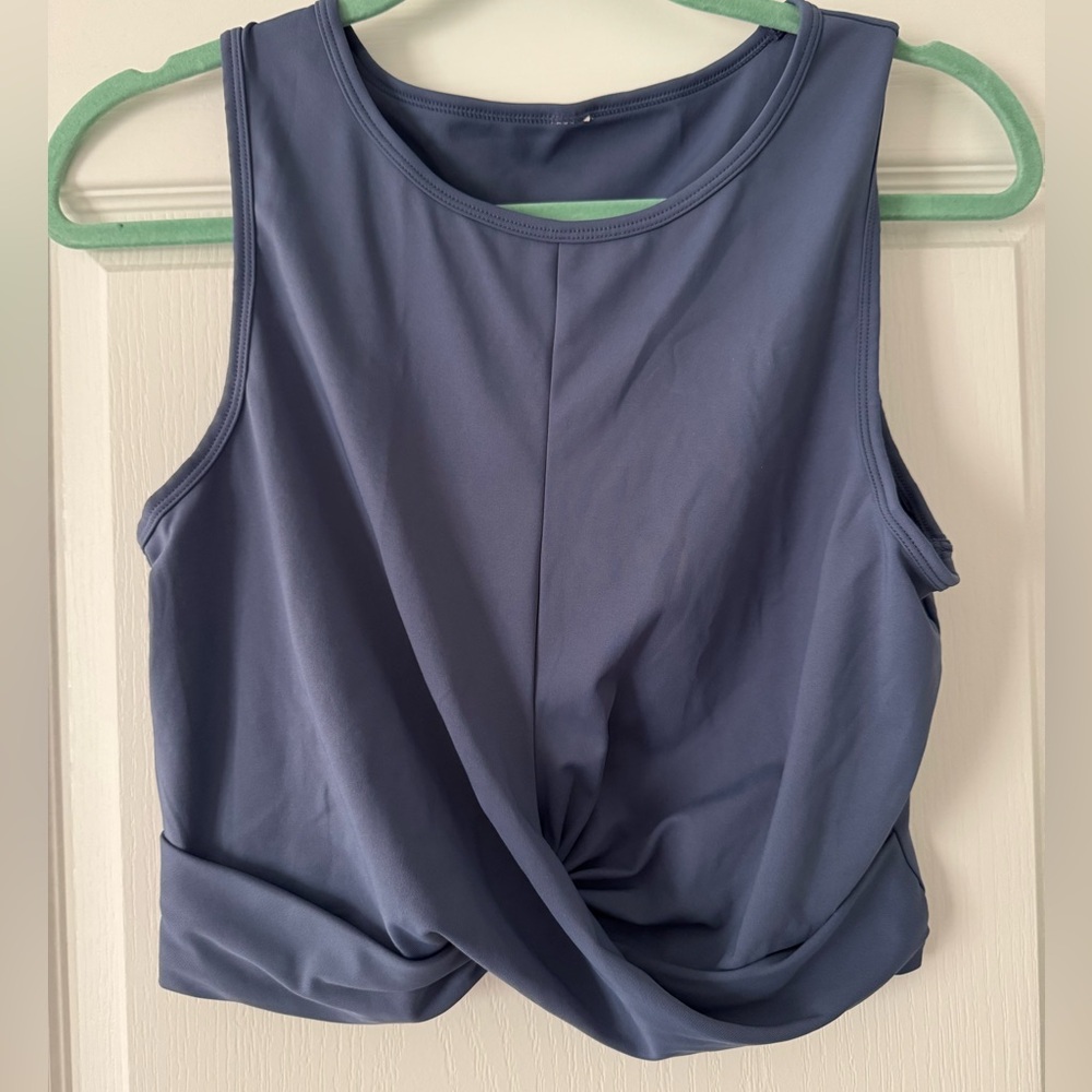 90 Degree by Reflex crop top work out shirt
